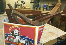 Chair repair · Before