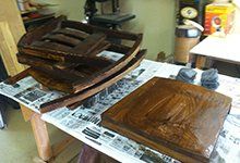 Chair restoration · Before